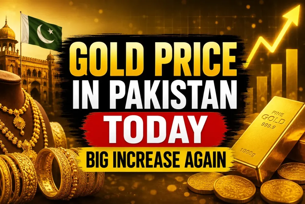  Gold Price in Pakistan Hits New High